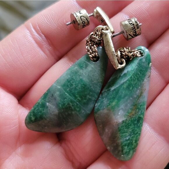 Vintage kenneth cole semi precious stone earrings - Picture 5 of 5